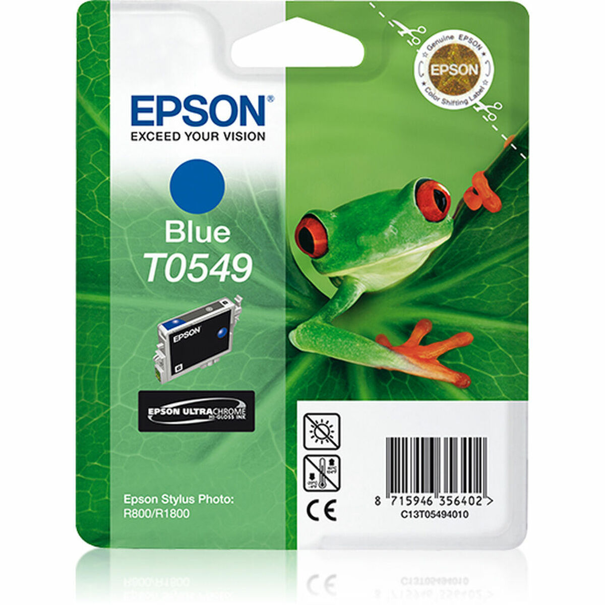 Original Bläckpatron Epson C13T05494010 Blå - 2