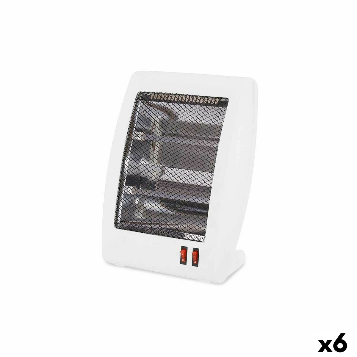 Kvartsvärmare Argon Vit 400-800 W (6 antal)