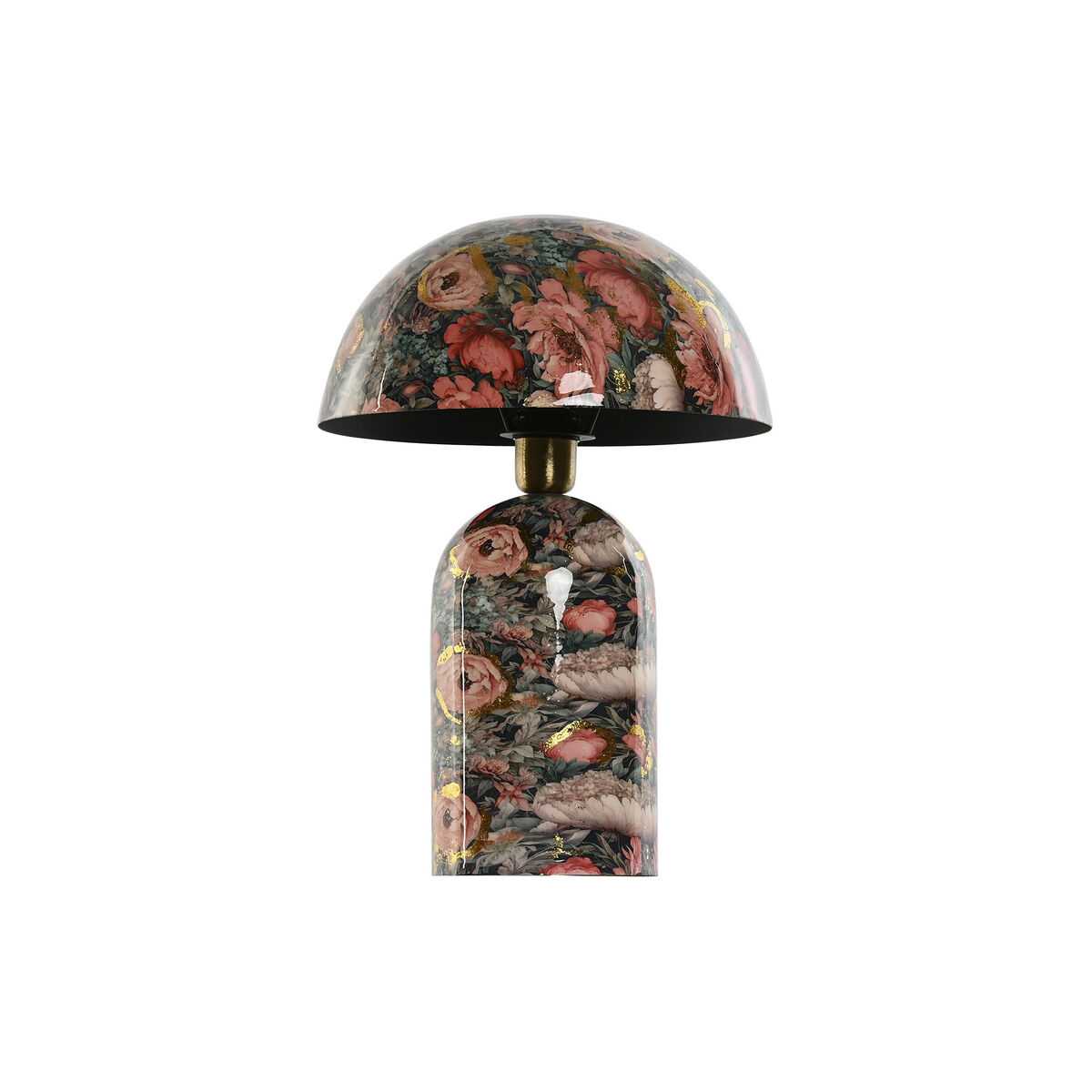 Bordslampa Home ESPRIT Multicolour Rosa Metall 4 W 220 V 31 x 31 x 44,5 cm - 2