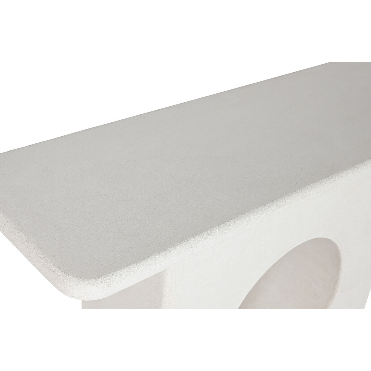 Konsol Home ESPRIT Gul Vit Gran Trä MDF 120 x 40 x 80 cm - 2