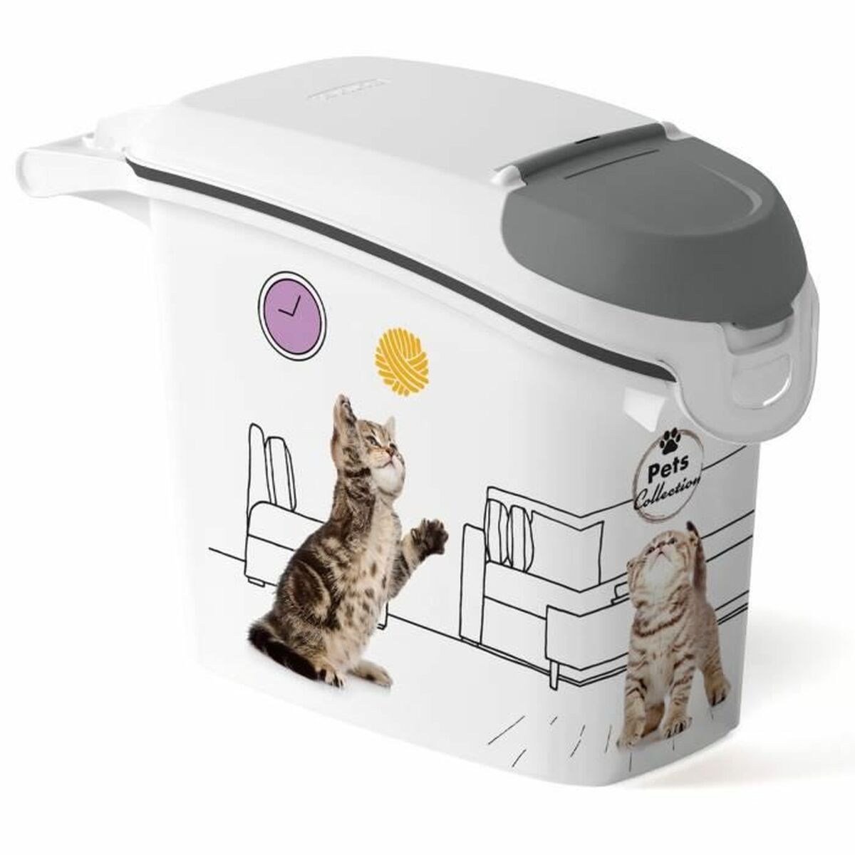 Kattlåda Curver Plast