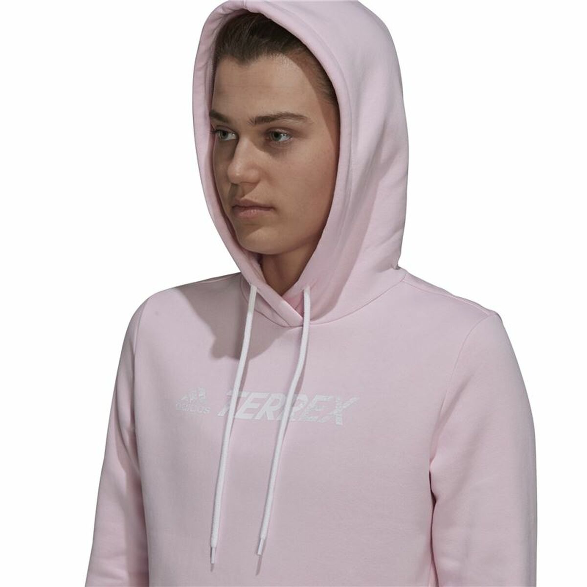 Tröja med huva Dam Adidas Terrex Lavendel - 10