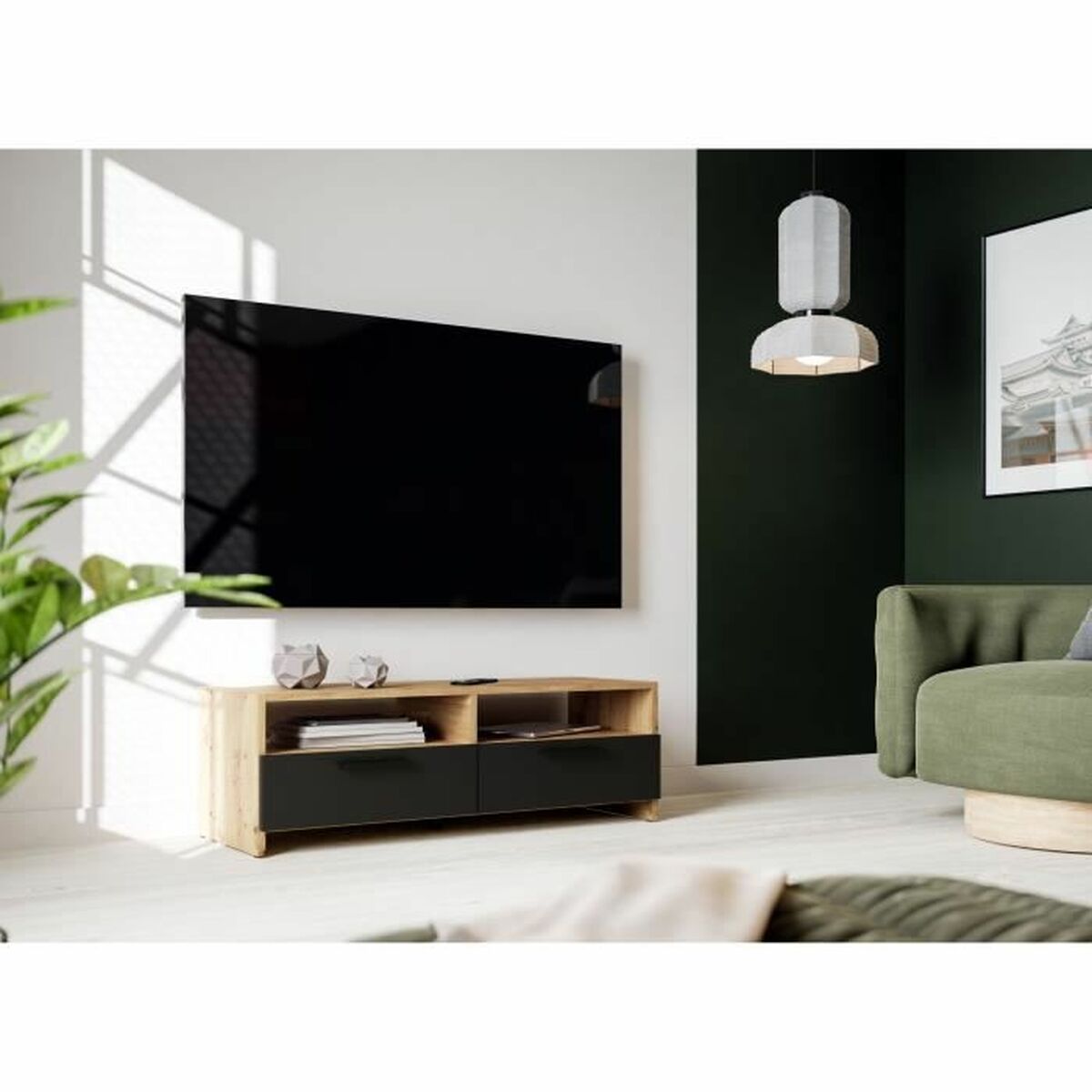 TV-möbler Tölgy 95 x 36 x 34,5 cm - 6