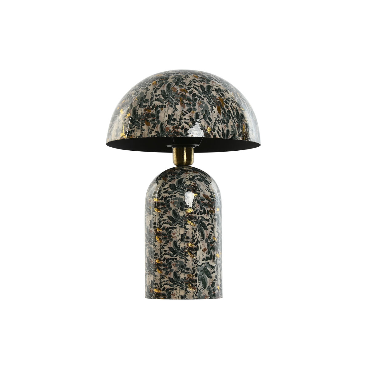 Bordslampa Home ESPRIT Grön Gyllene Metall 31 x 31 x 45 cm - 2