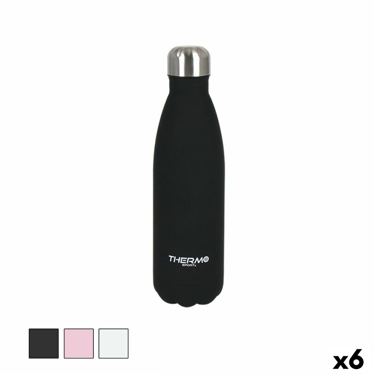 Termoflaskan ThermoSport Soft Touch 500 ml (6 antal)