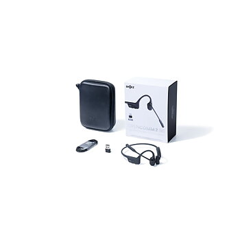 Trådlösa hörlurar med mikrofon Shokz C110-AA-BK Svart