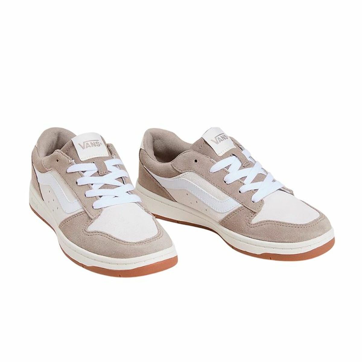 Gymnastiksko, Dam Vans Ryland Ls Sucv Moonr Beige - 2