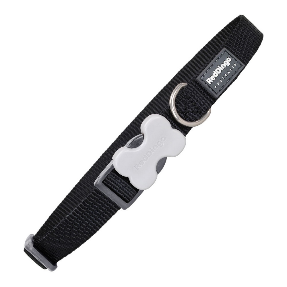 Hundhalsband Red Dingo Svart (2,5 x 41-63 cm)