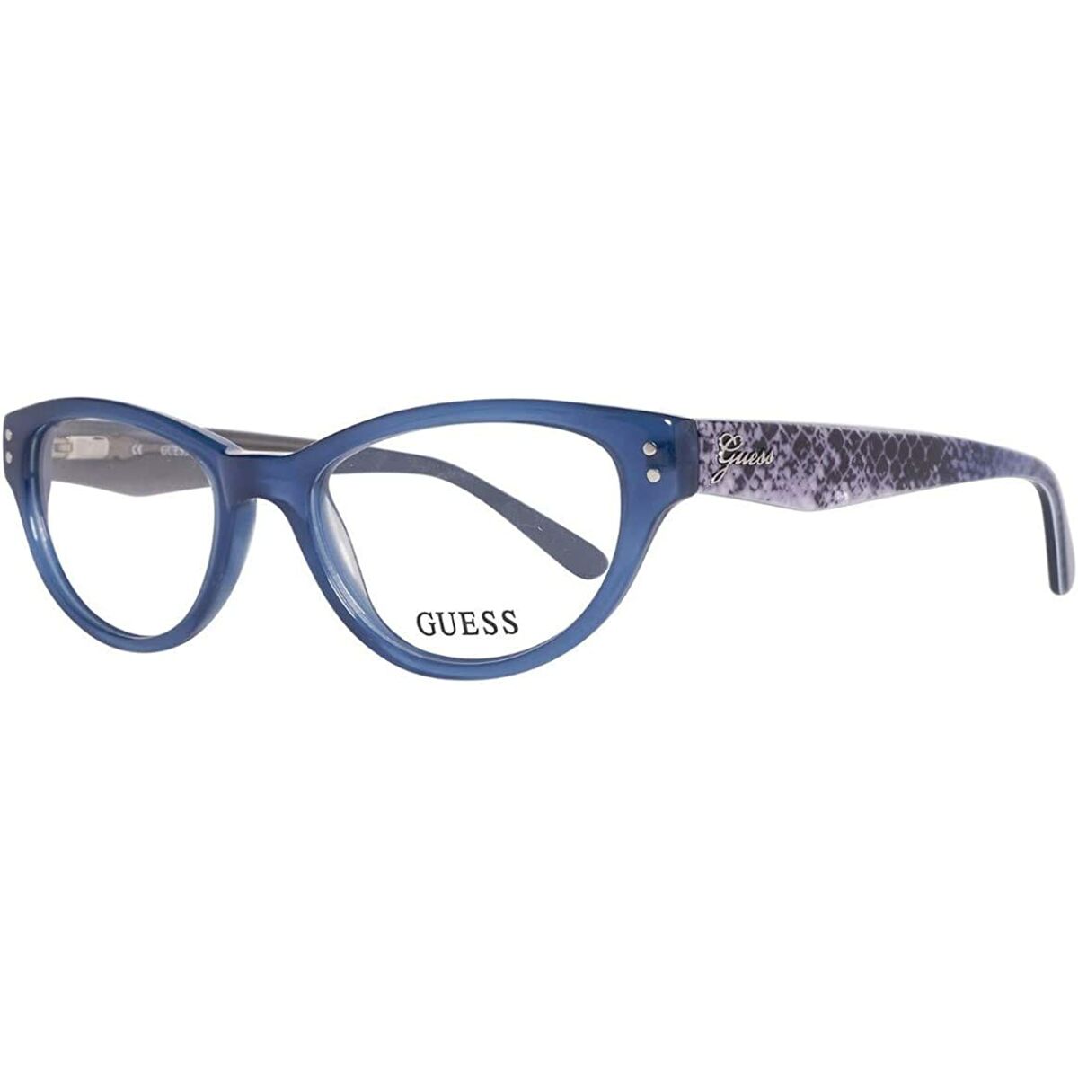 Glasögonbågar Guess GU2334-B24 Blå Ø 51 mm - 4