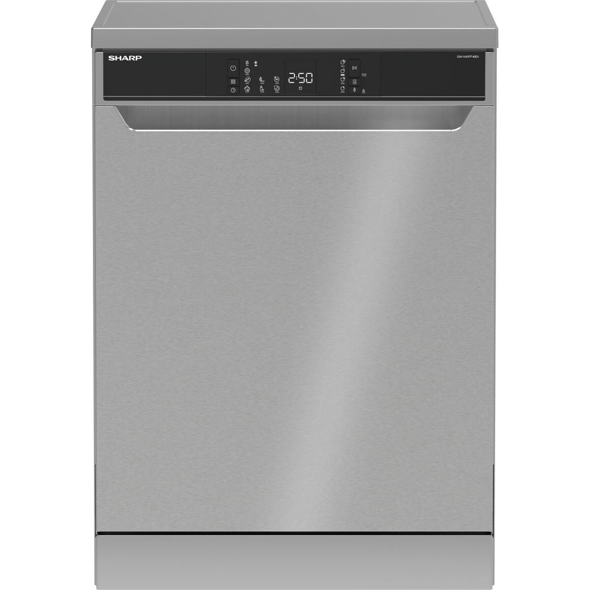 Diskmaskin Sharp QWNA1F49DI Stål 60 cm