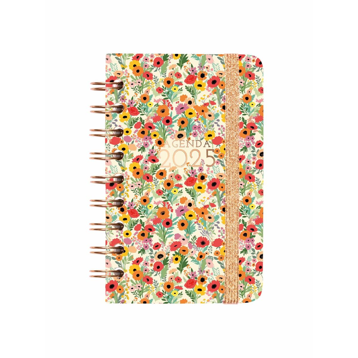 Dagbok Finocam YOU 7,9 x 12,7 cm 2025 Blommig - 2