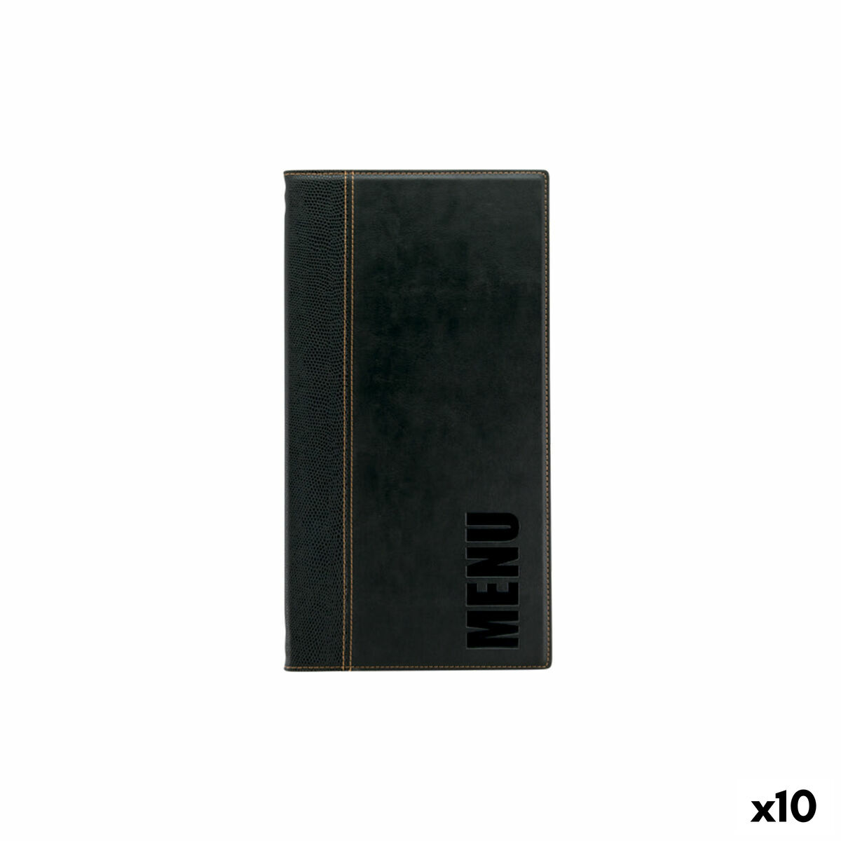 Menyhållare Securit Trendy Svart 35,3 x 18,6 x 1 cm (10 antal)