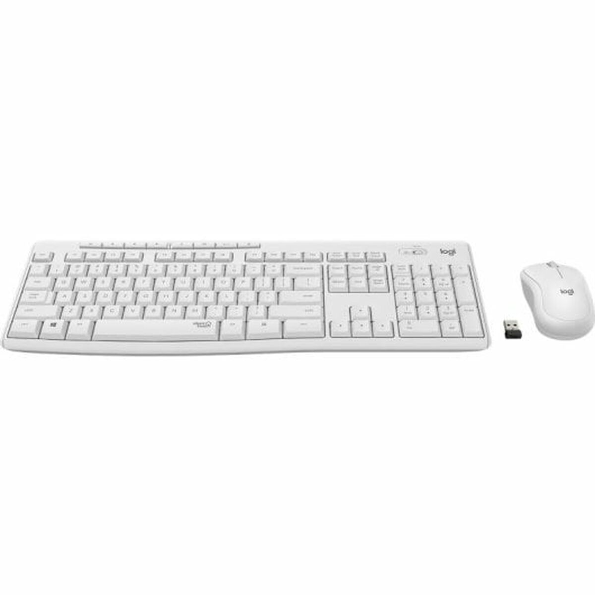 Tangentbord och Mus Logitech MK295 Vit Qwerty Italienska - 2