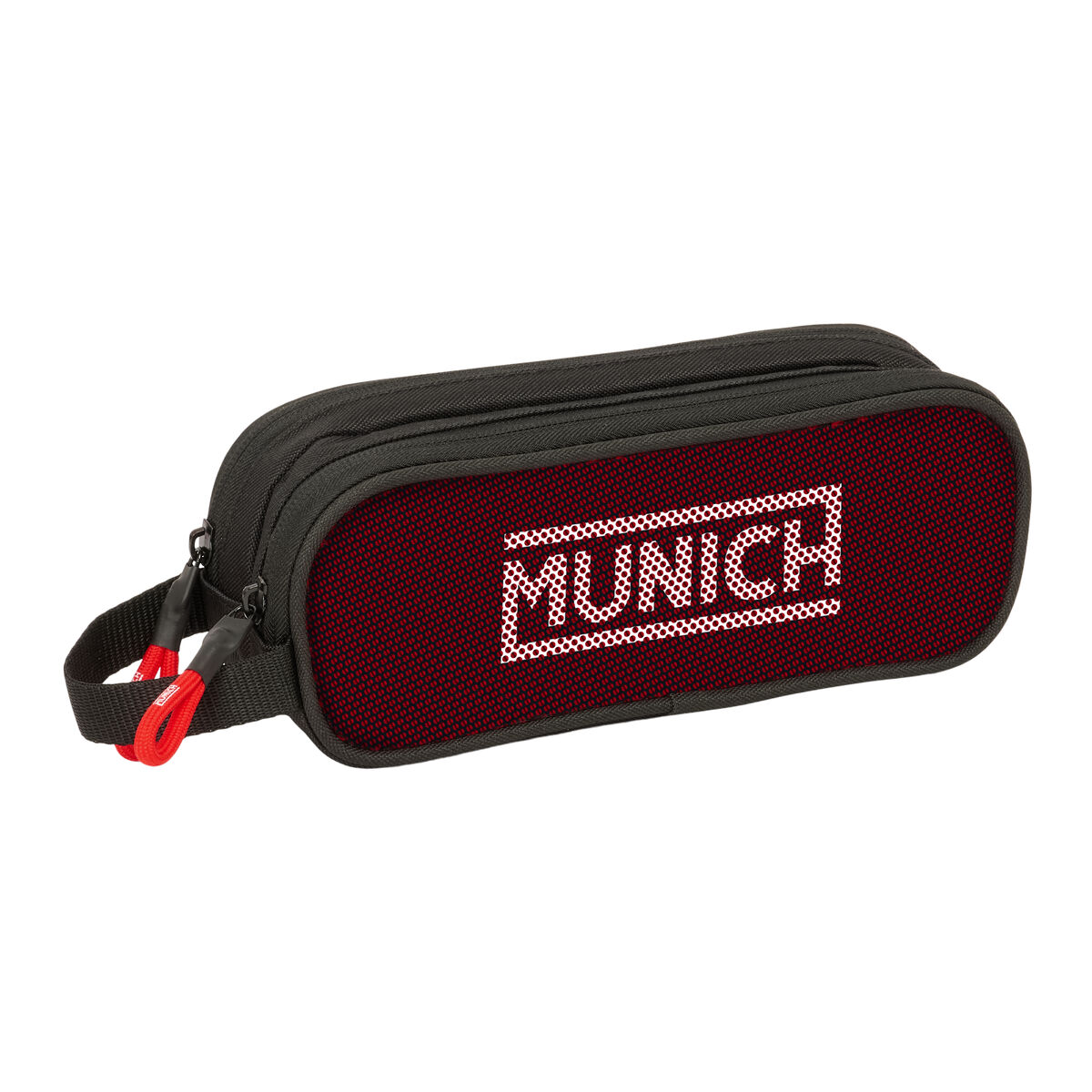 Dubbel bär-allt Munich Vulcan Svart 21 x 8 x 6 cm