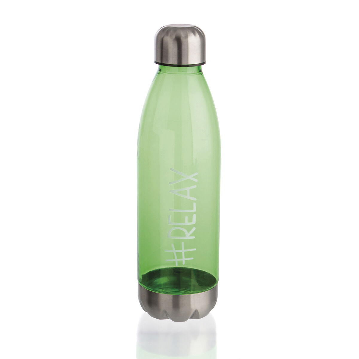 Vattenflaska Quid Quidate Grön Plast 750 ml (24 antal) - 2