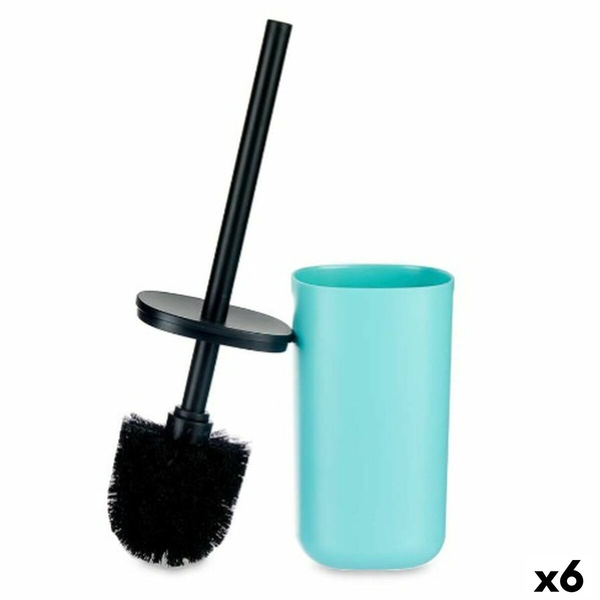 Toalettborste Berilo Grön polystyren 9,6 x 35 x 9,6 cm (6 antal) - 3