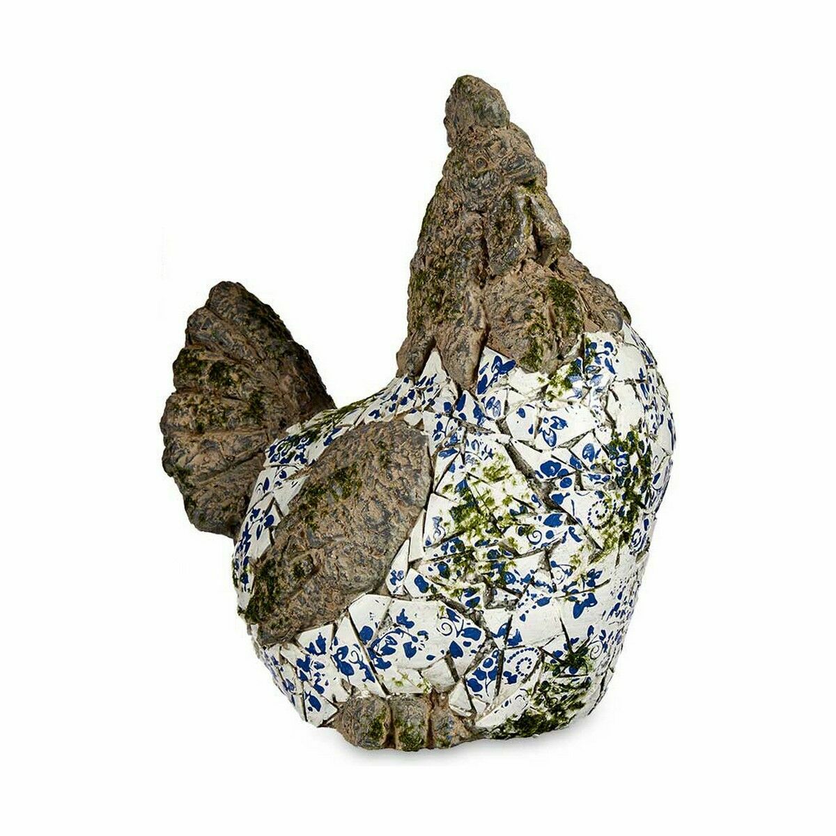 Dekorativ Trädgårdsfigur Ibergarden Polyresin Höna 22,5 x 39 x 34 cm (2 antal) - 2