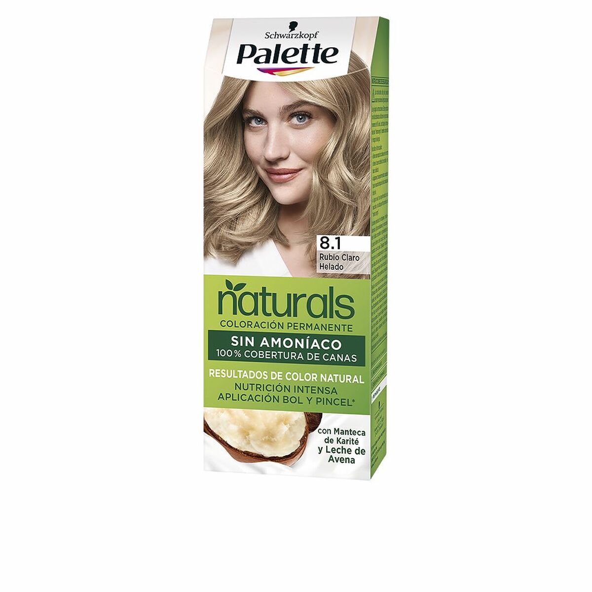Permanent färg Palette Natural Schwarzkopf - 8