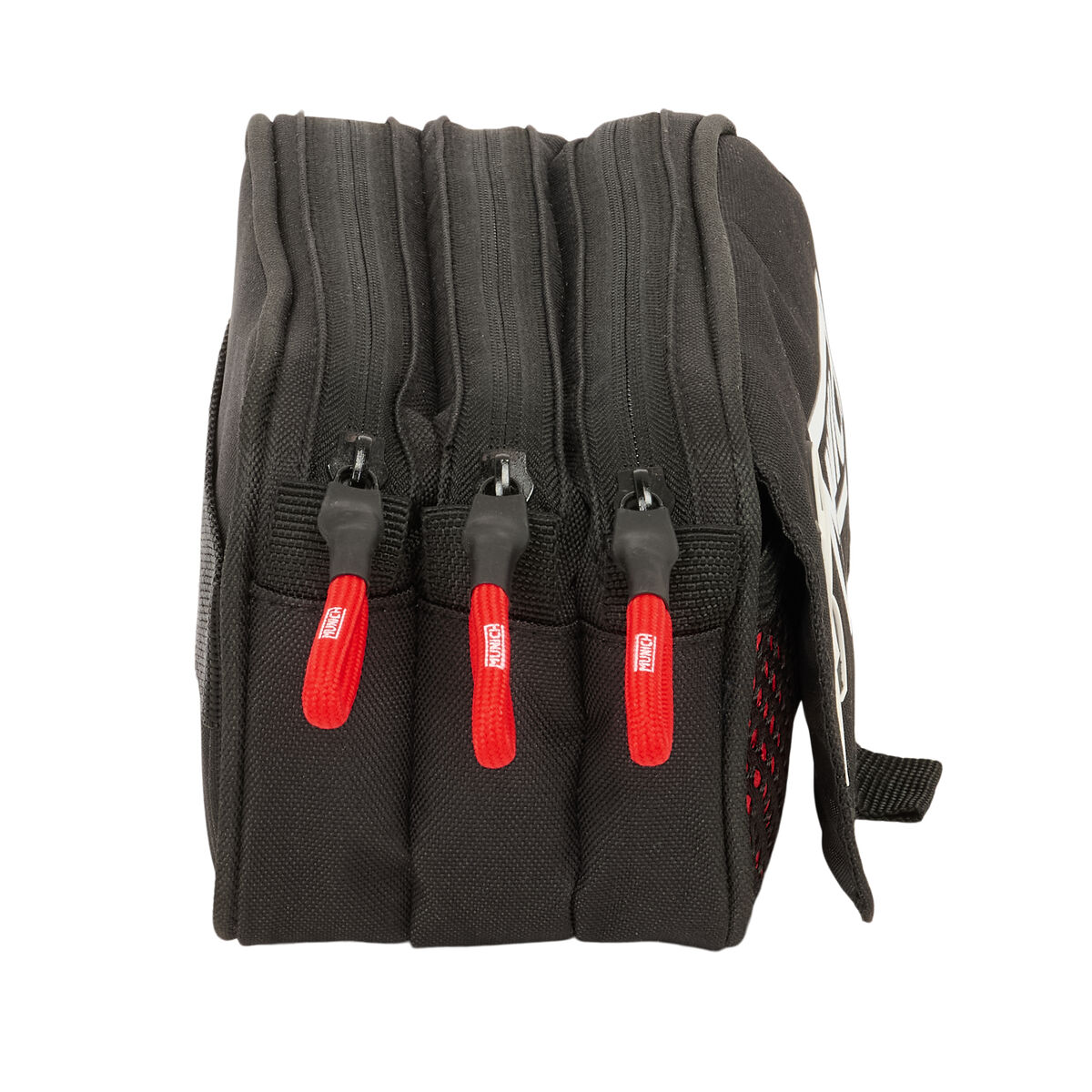 Tredubbel Carry-all Munich Vulcan Svart 21,5 x 10 x 8 cm - 3