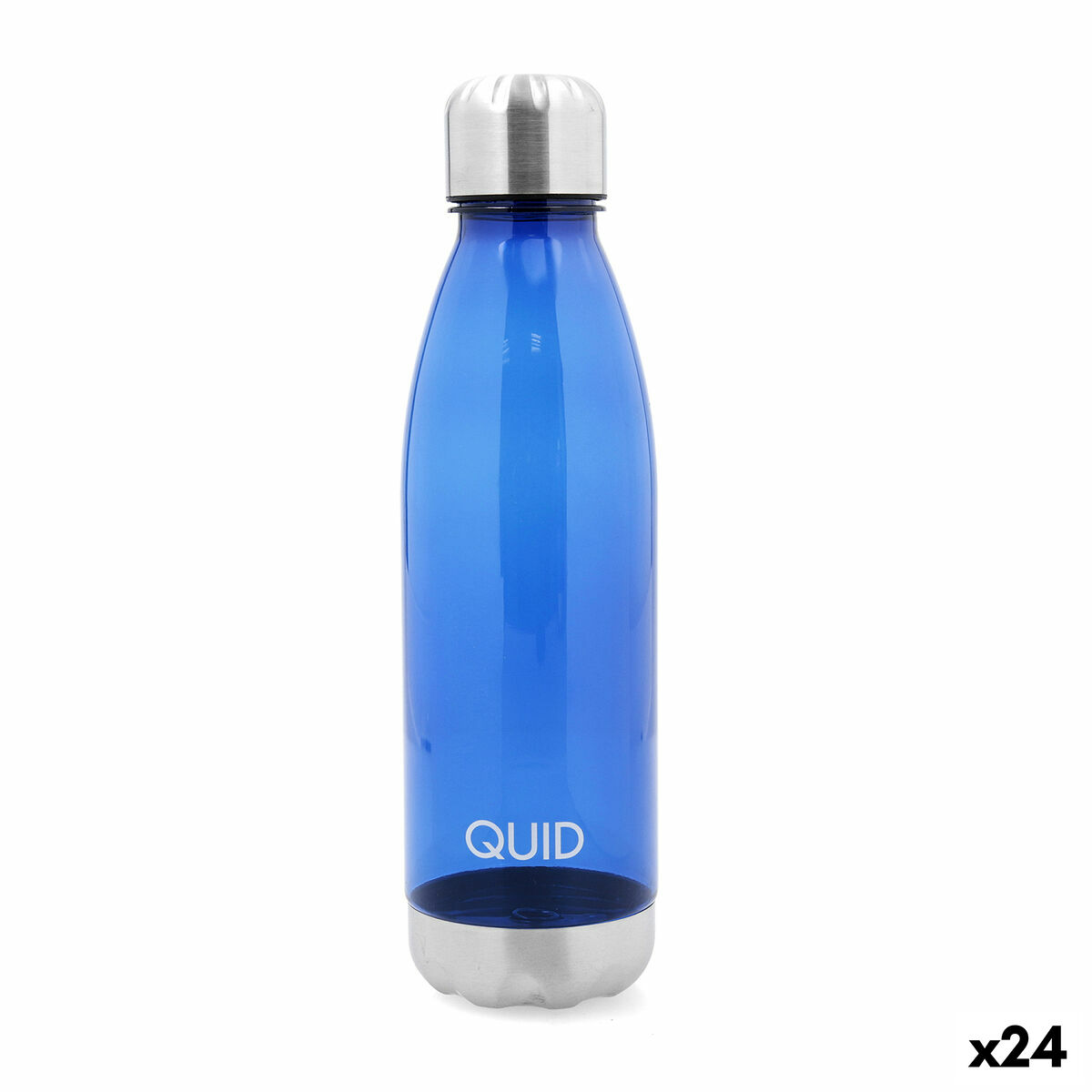 Vattenflaska Quid Sarao Blå Plast 750 ml (24 antal)