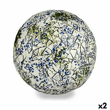 Dekorativ Trädgårdsfigur Ibergarden Polyresin Labda 31,5 x 31,5 x 31,5 cm (2 antal)