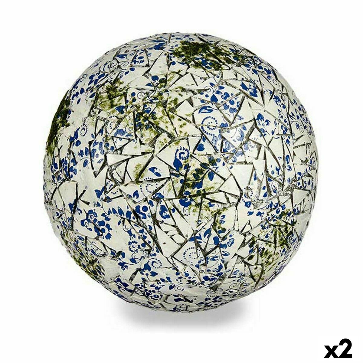 Dekorativ Trädgårdsfigur Ibergarden Polyresin Labda 31,5 x 31,5 x 31,5 cm (2 antal) - 3