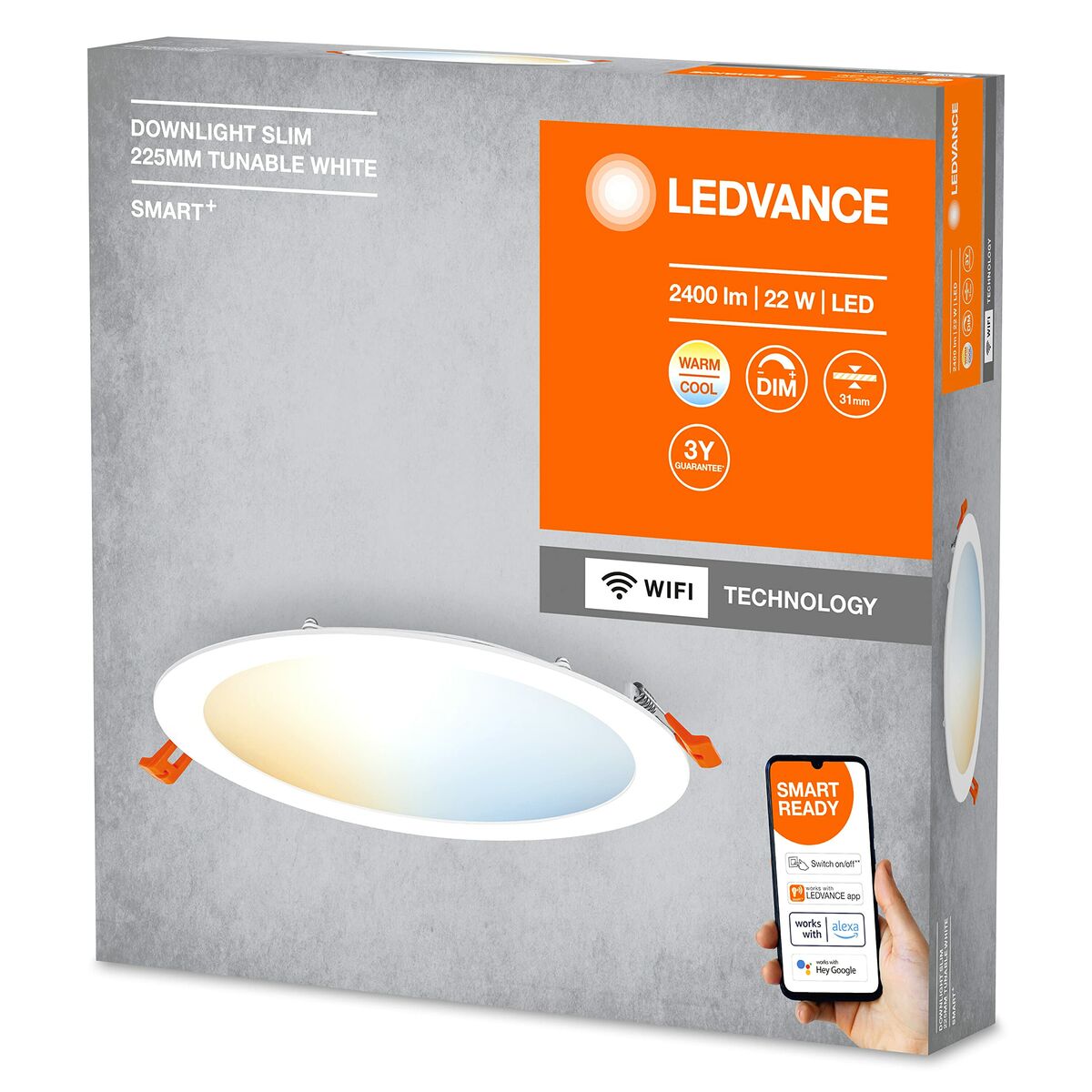 Undertak Ledvance LED SPOT Vit (Renoverade A+) - 4