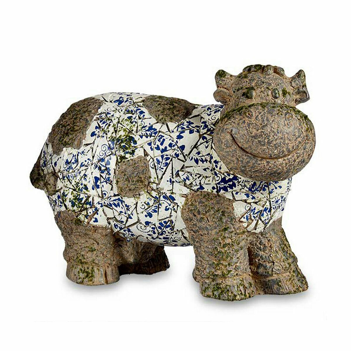 Dekorativ Trädgårdsfigur Ibergarden Polyresin Ko 18,5 x 33,5 x 46,5 cm (2 antal) - 2