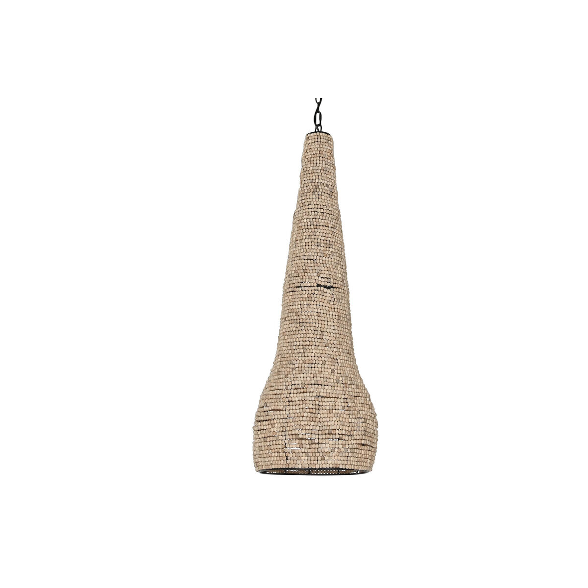 Taklampa Home ESPRIT Naturell Trä Metall 50 W 36,5 x 36,5 x 174,5 cm - 6