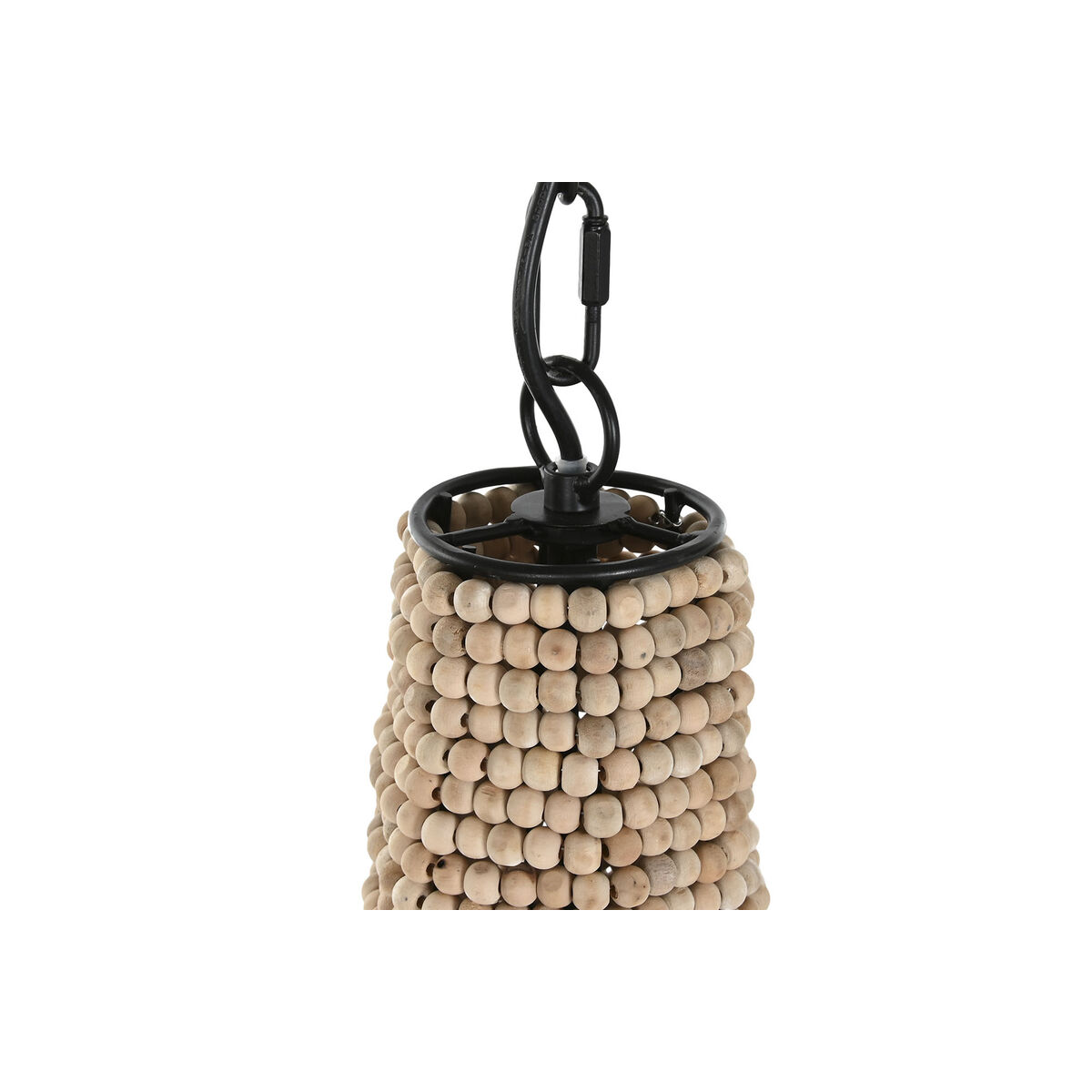 Taklampa Home ESPRIT Naturell Trä Metall 50 W 36,5 x 36,5 x 174,5 cm - 4