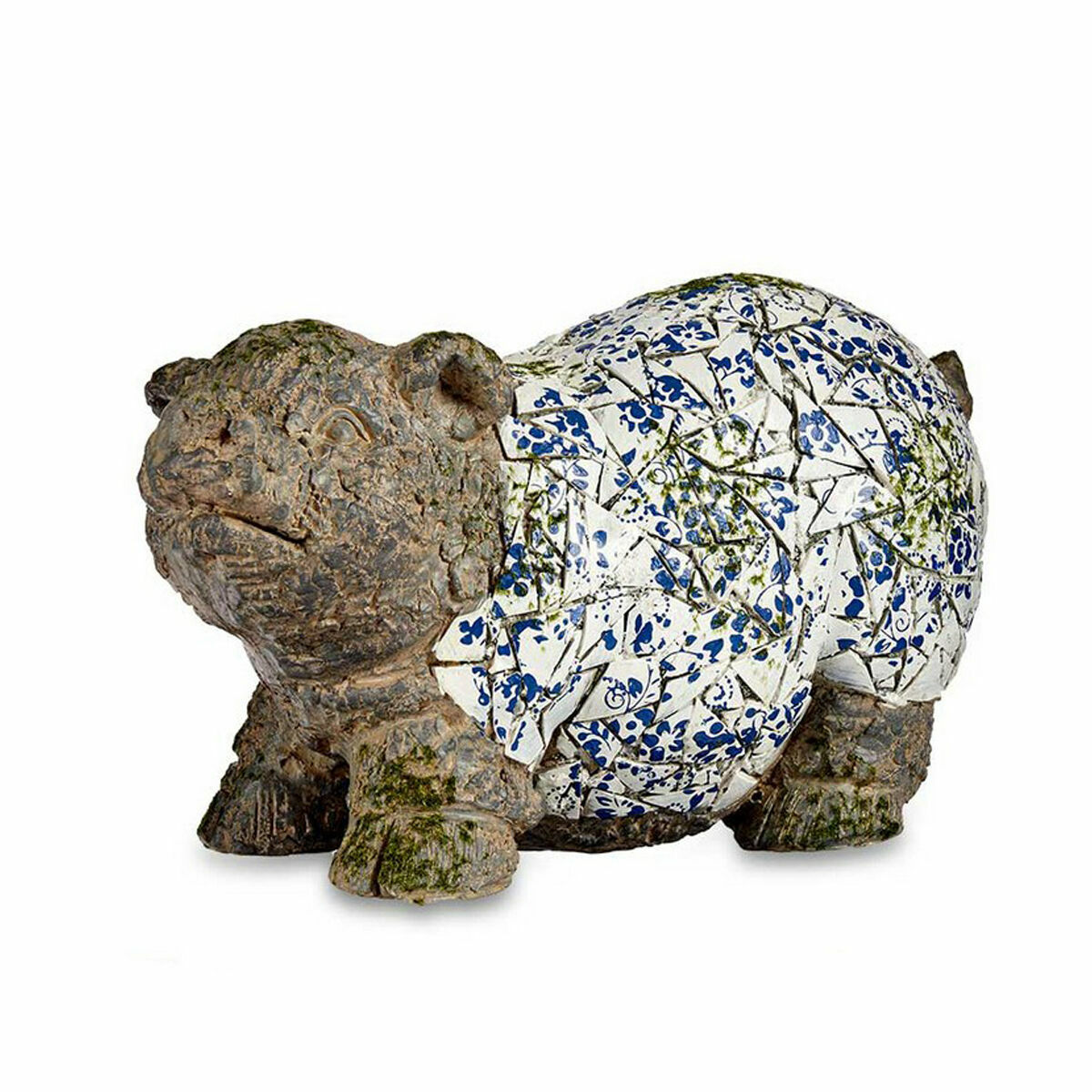 Dekorativ Trädgårdsfigur Ibergarden Polyresin Gris 20,5 x 26 x 47 cm (2 antal) - 2