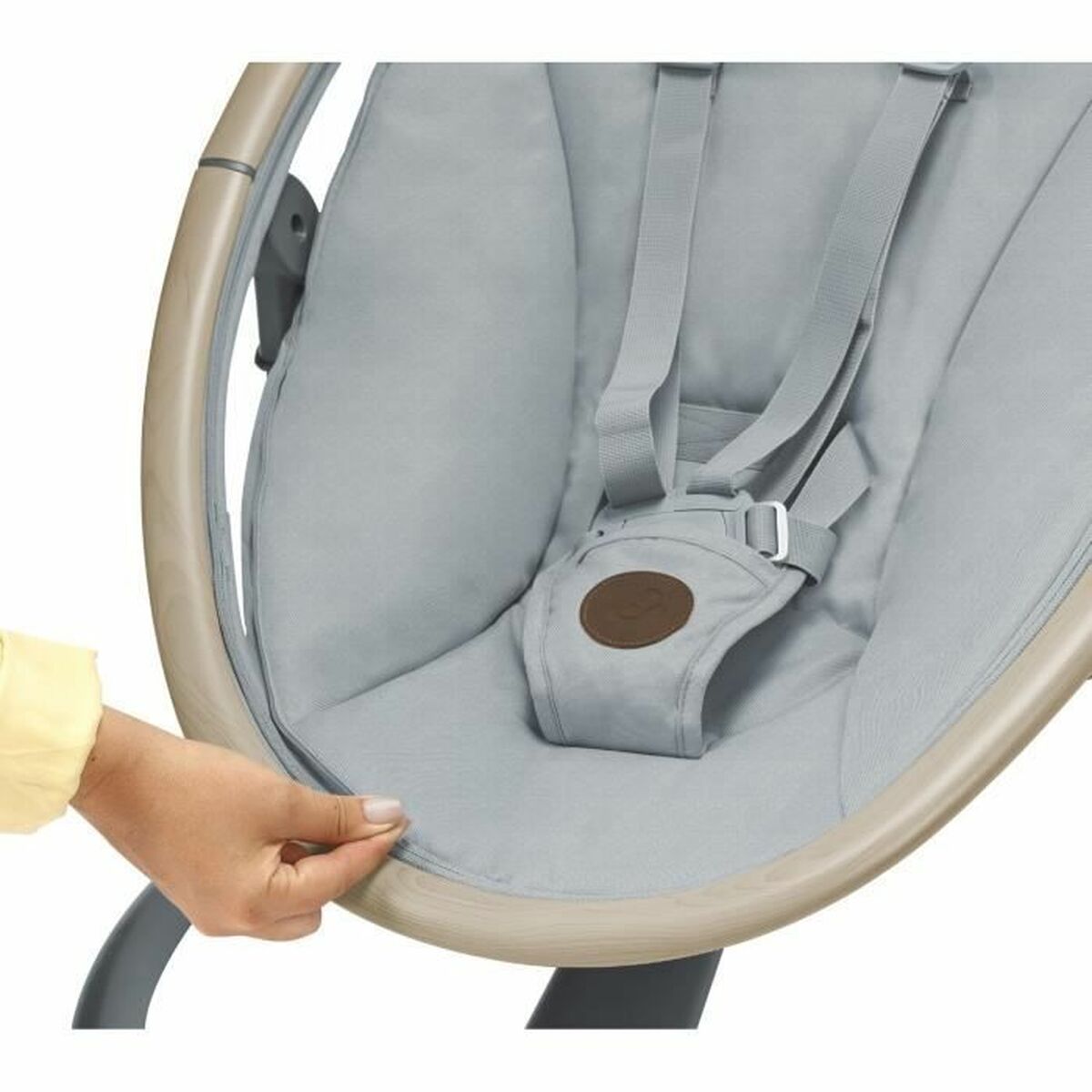 Hängmatta för bebis Maxicosi Cassia ECO Ljusgrå - 4