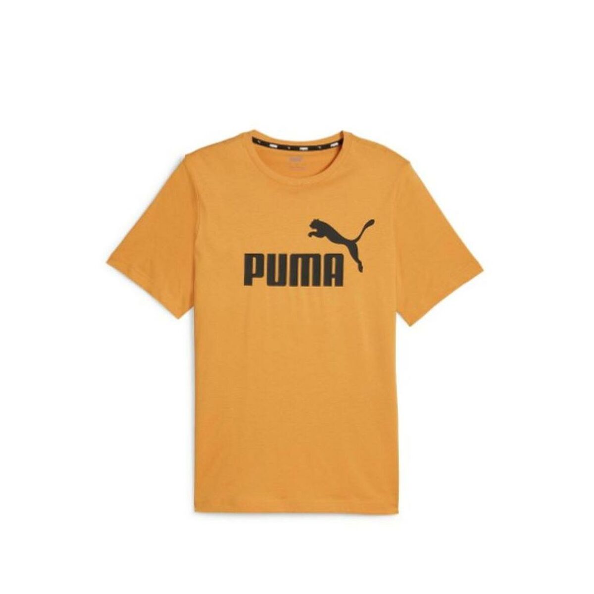 Sporttröja med ärmar Puma ESS LOGO TEE 586667 95 Orange - 2