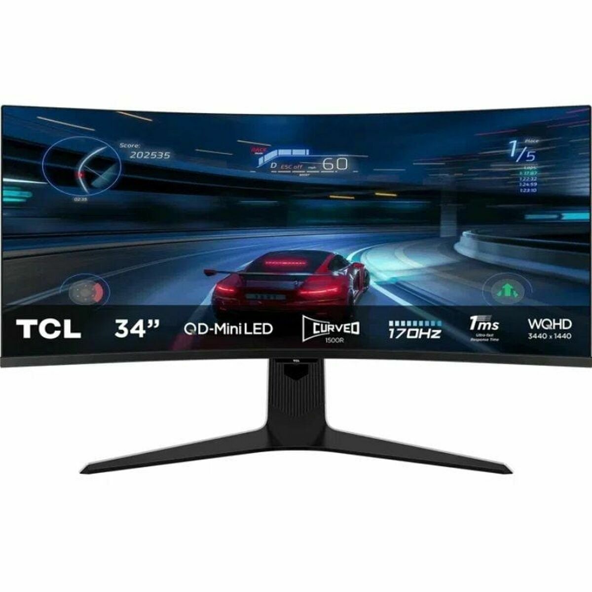 Monitor TCL 34R83Q LCD 37" - 2