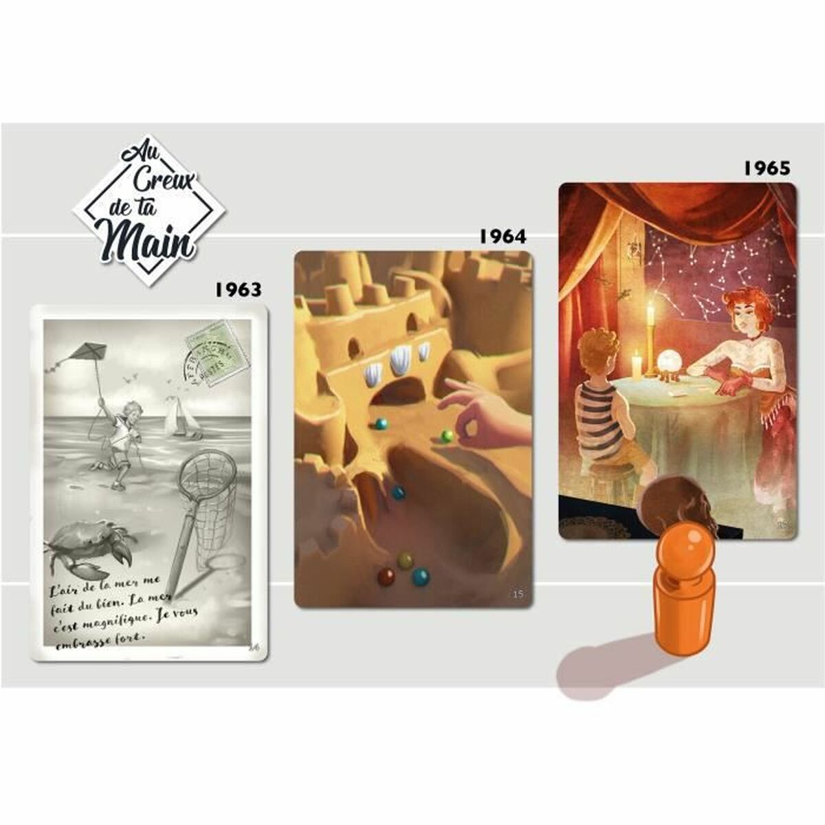 Sällskapsspel La Boîte de Jeu IN THE BOTTOM OF YOUR HAND (FR) - 6
