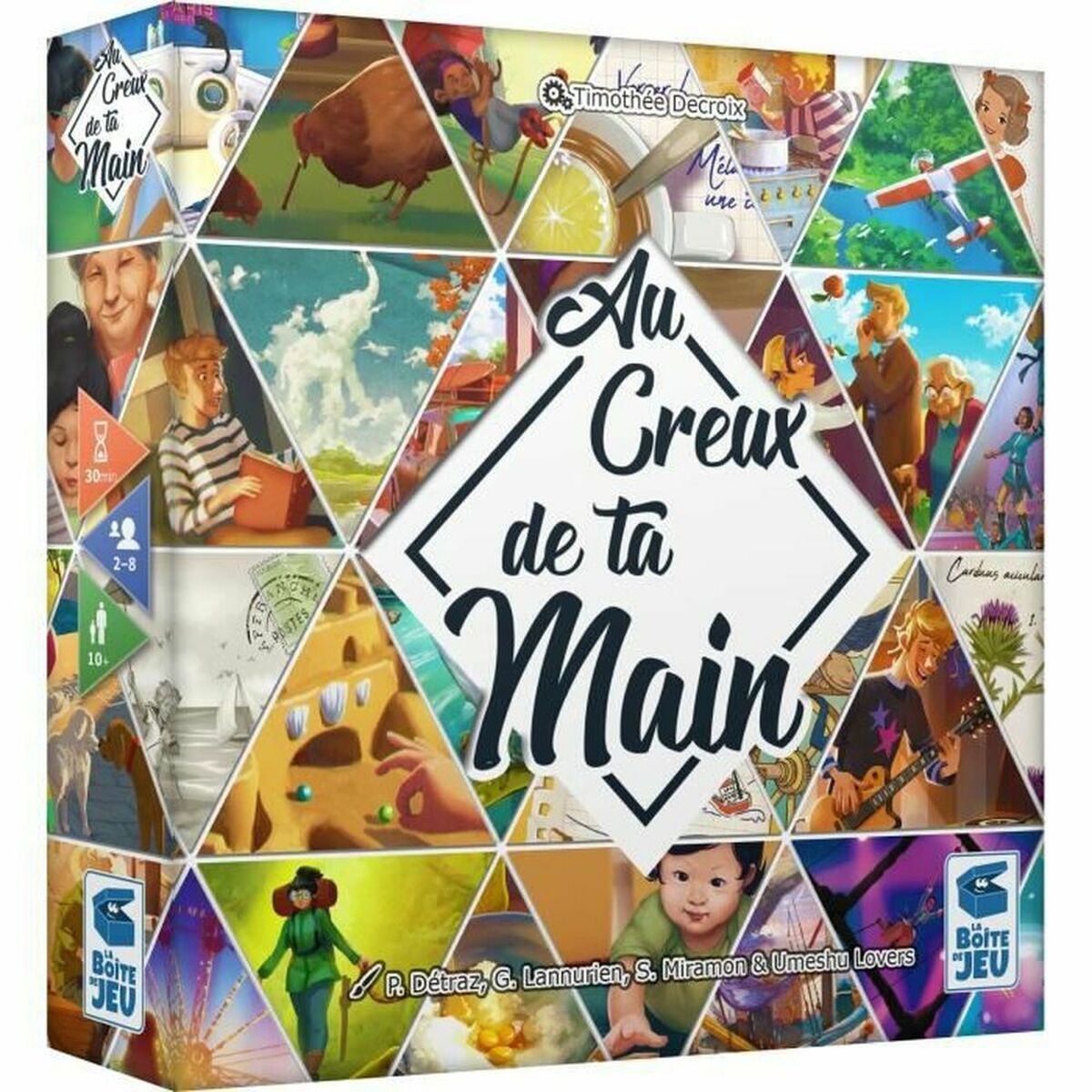 Sällskapsspel La Boîte de Jeu IN THE BOTTOM OF YOUR HAND (FR) - 5