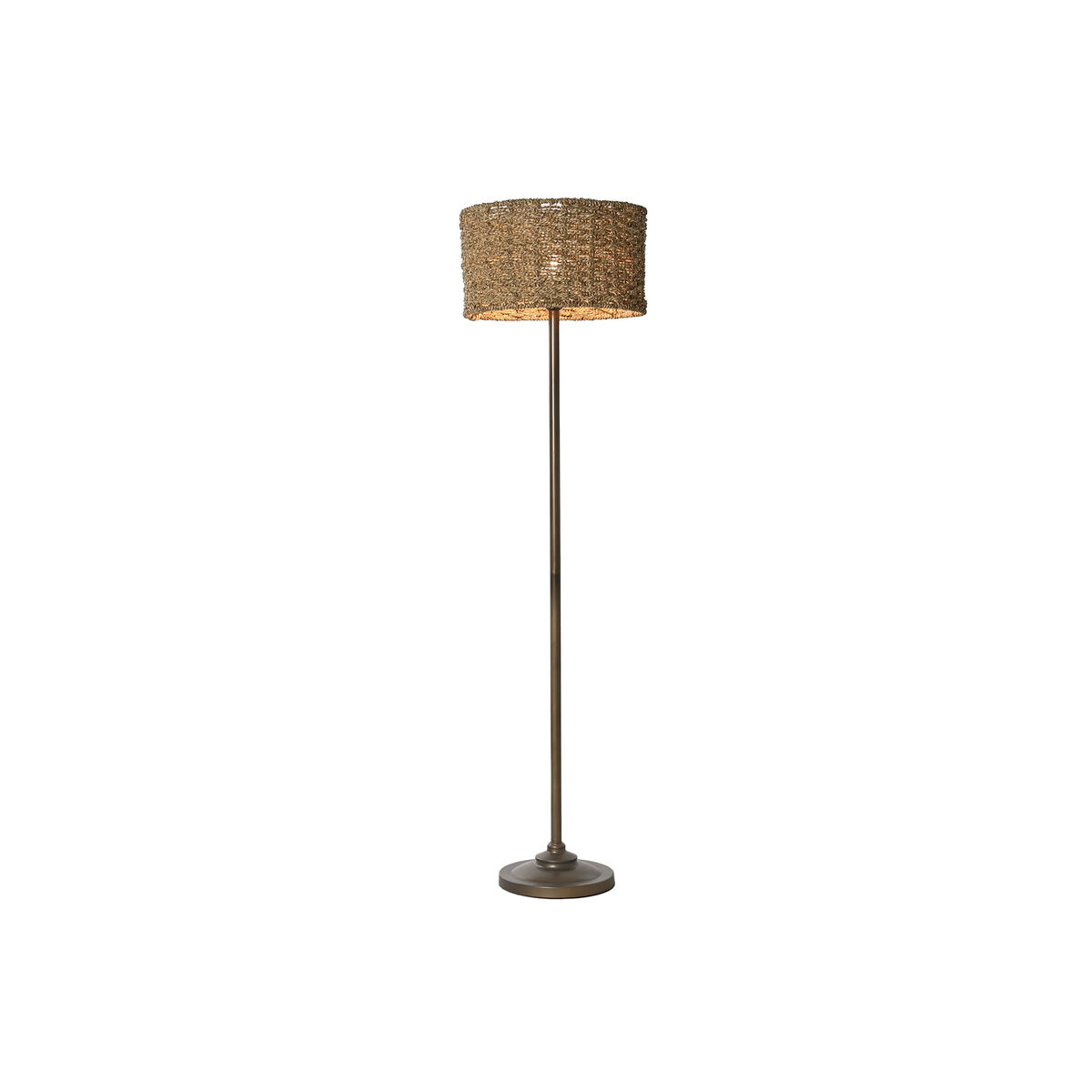 Golvlampa Home ESPRIT Brun Naturell 220 V 41 x 41 x 156 cm - 6