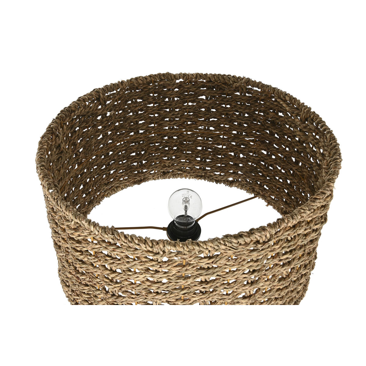 Golvlampa Home ESPRIT Brun Naturell 220 V 41 x 41 x 156 cm - 4