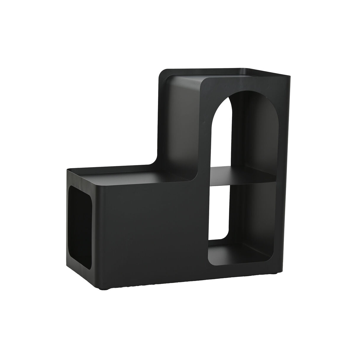 Sidobord Home ESPRIT Svart Metall 60 x 30 x 60 cm - 2