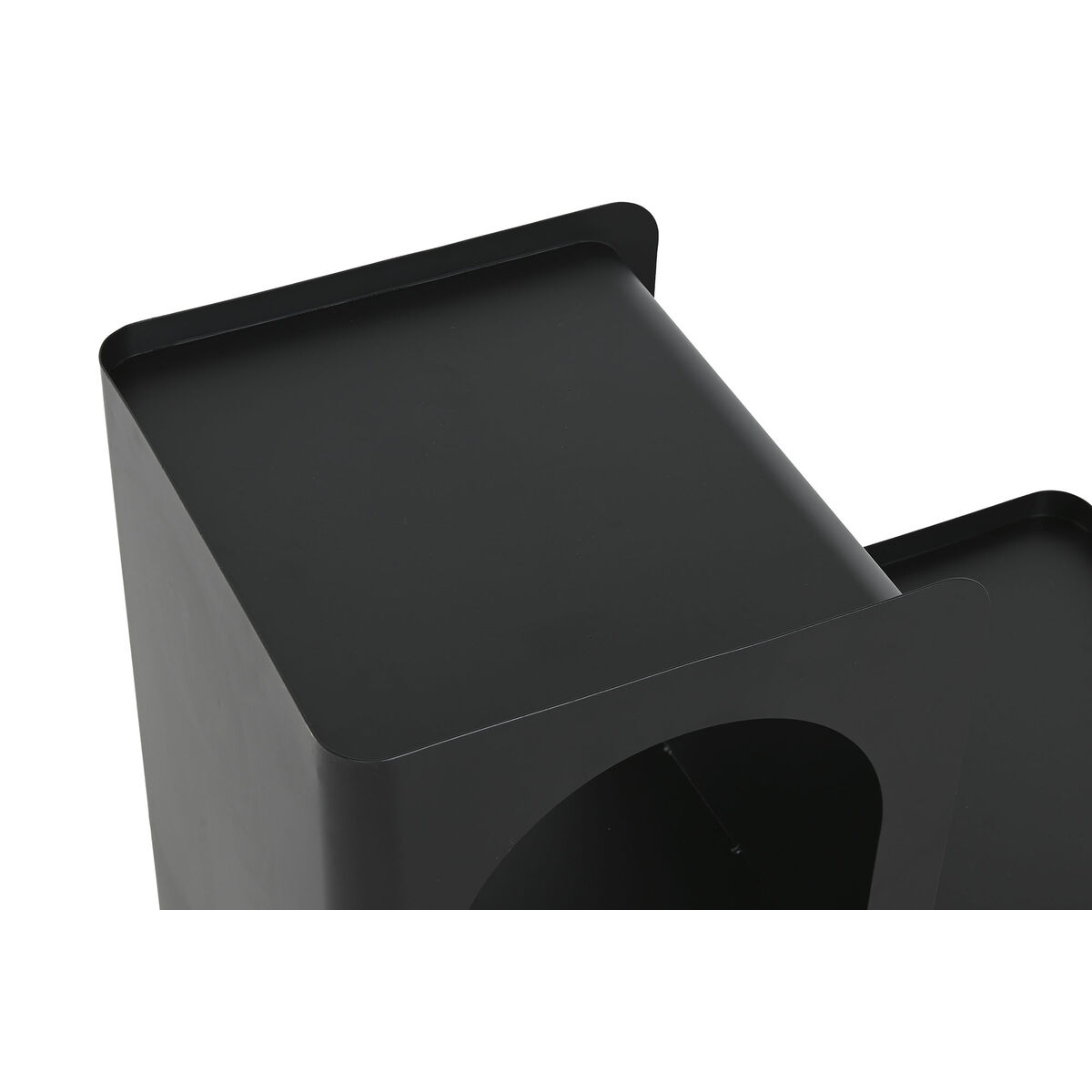 Sidobord Home ESPRIT Svart Metall 60 x 30 x 60 cm - 3