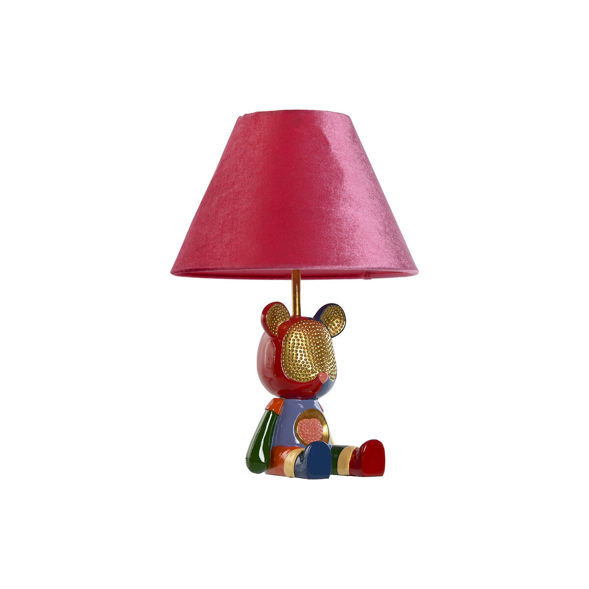 Bordslampa Home ESPRIT Multicolour Harts 26 x 26 x 37 cm - 2