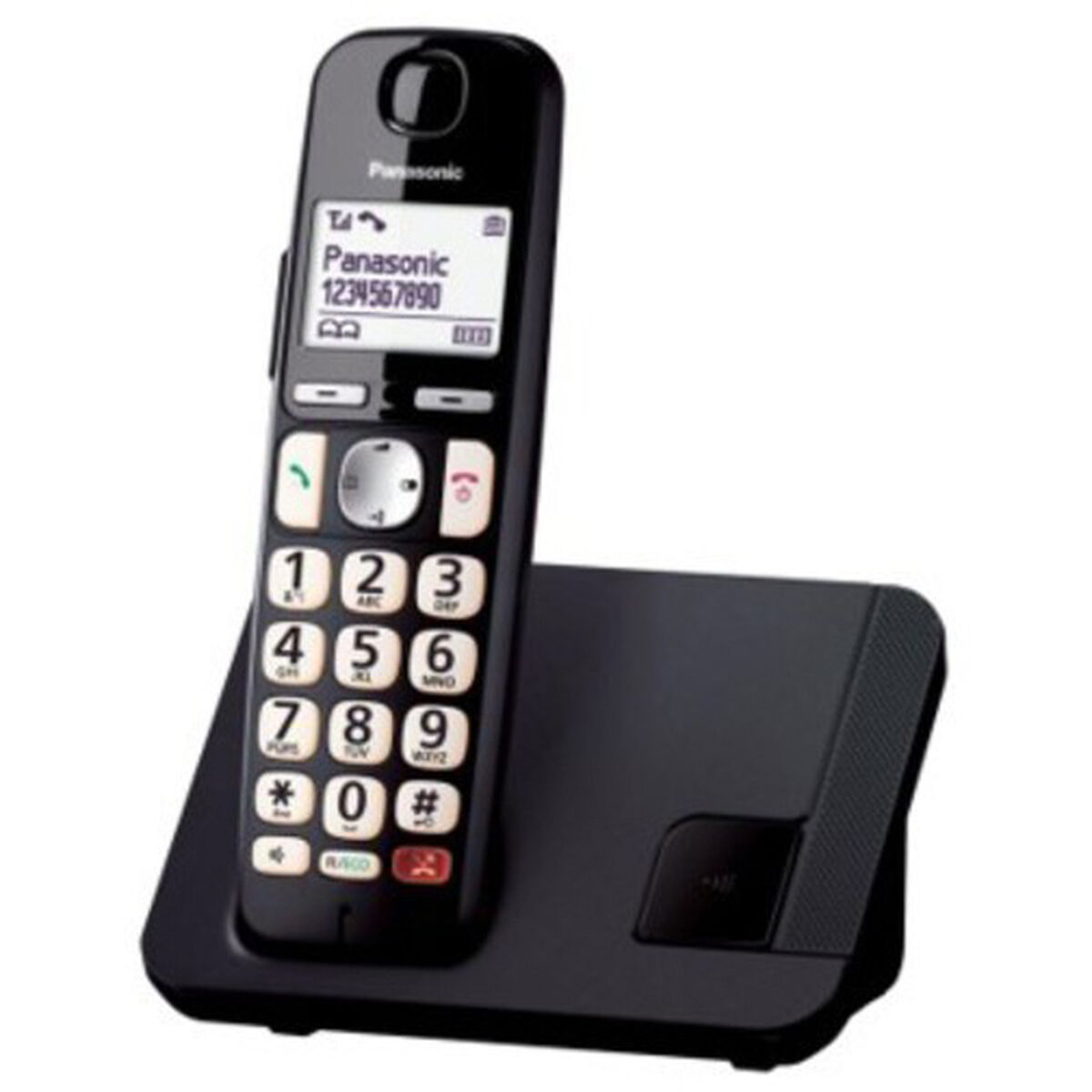 Trådlös Telefon Panasonic KXTGE250SPB Svart