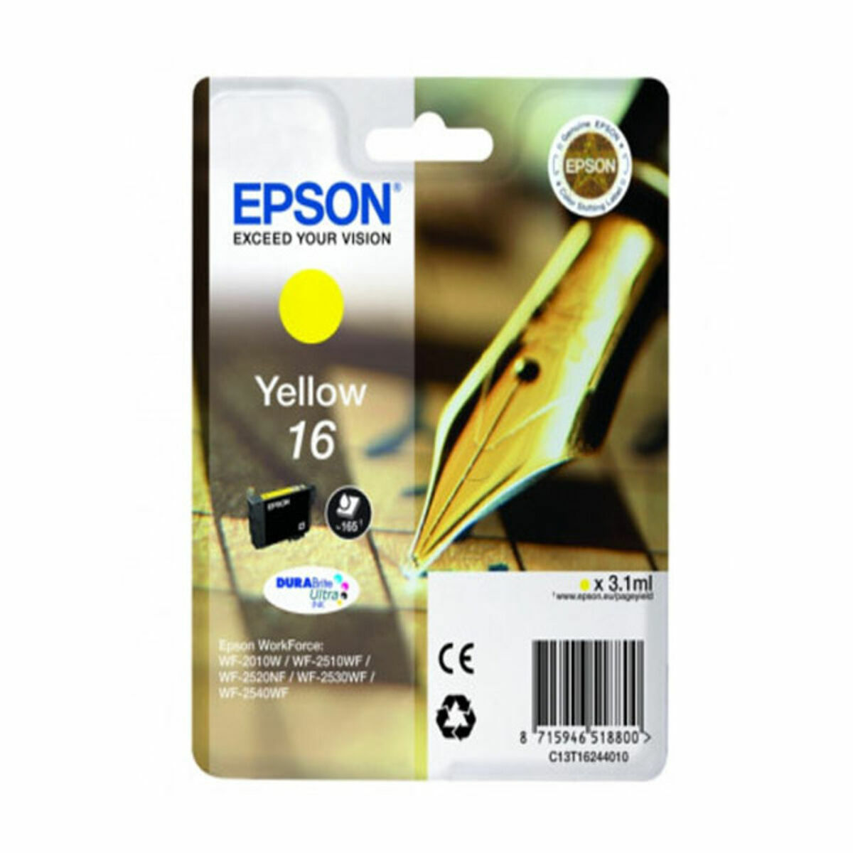 Original Bläckpatron Epson C13T16244012 Gul - 2