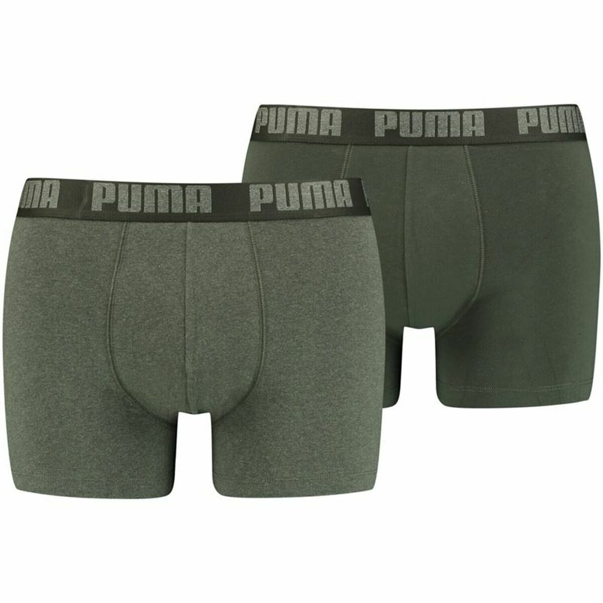 Boxershorts, Herr Puma Basic 2 Delar Mörkgrön