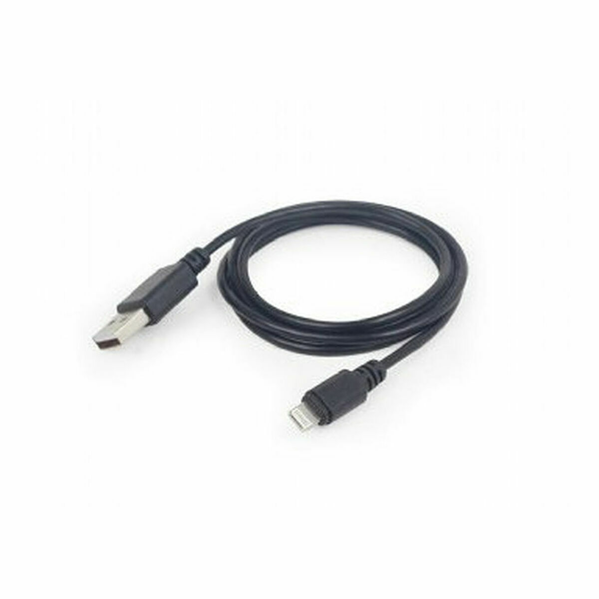 Kabel USB till Lightning GEMBIRD CC-USB2-AMLM-1M Svart 1 m (1m)