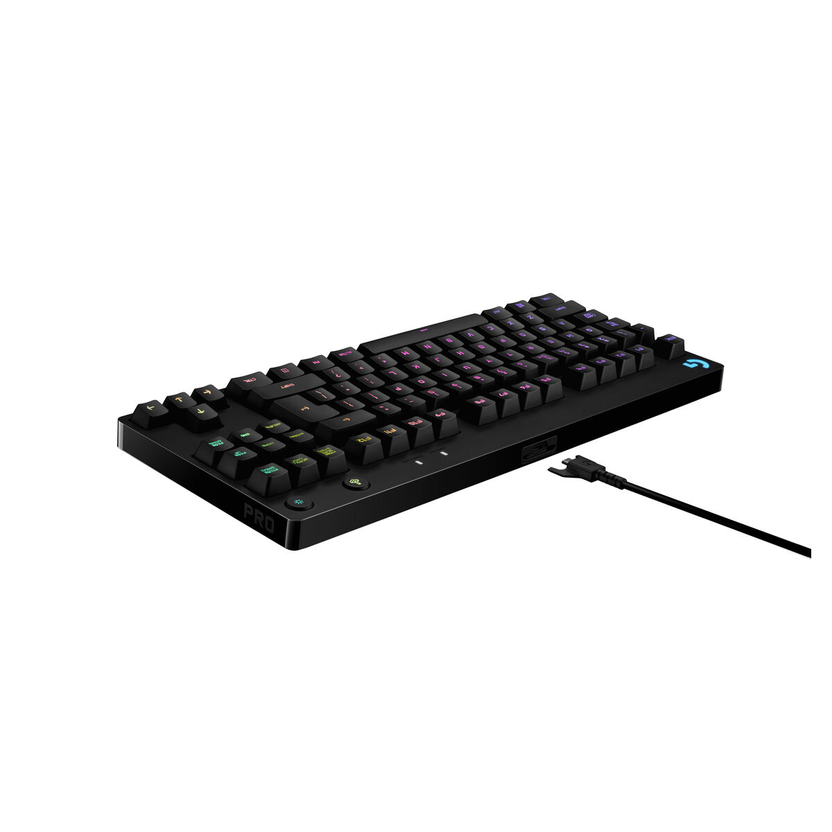 Gaming Tangentbord/ OR: Speltangentbord Logitech 920-010592 Svart Qwerty Italienska - 6