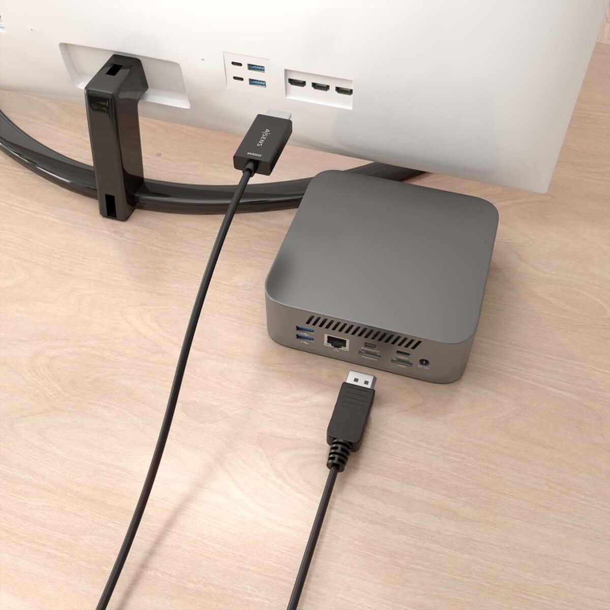 Kabel HDMI Aisens A125-0894 Svart 2 m - 5