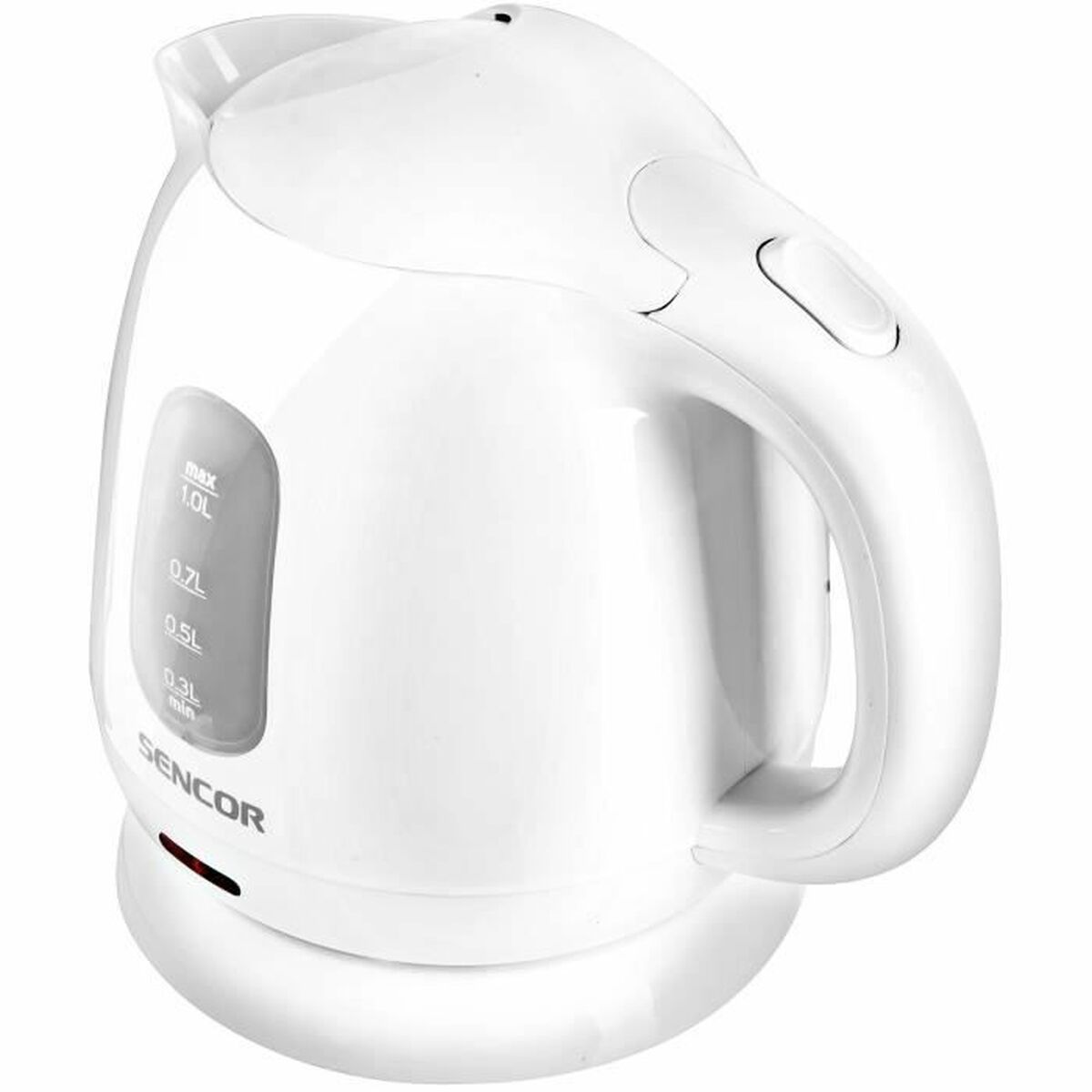 Vattenkokare Sencor SWK 1010WH Vit 1100 W 1 L Plast (1 antal) - 3