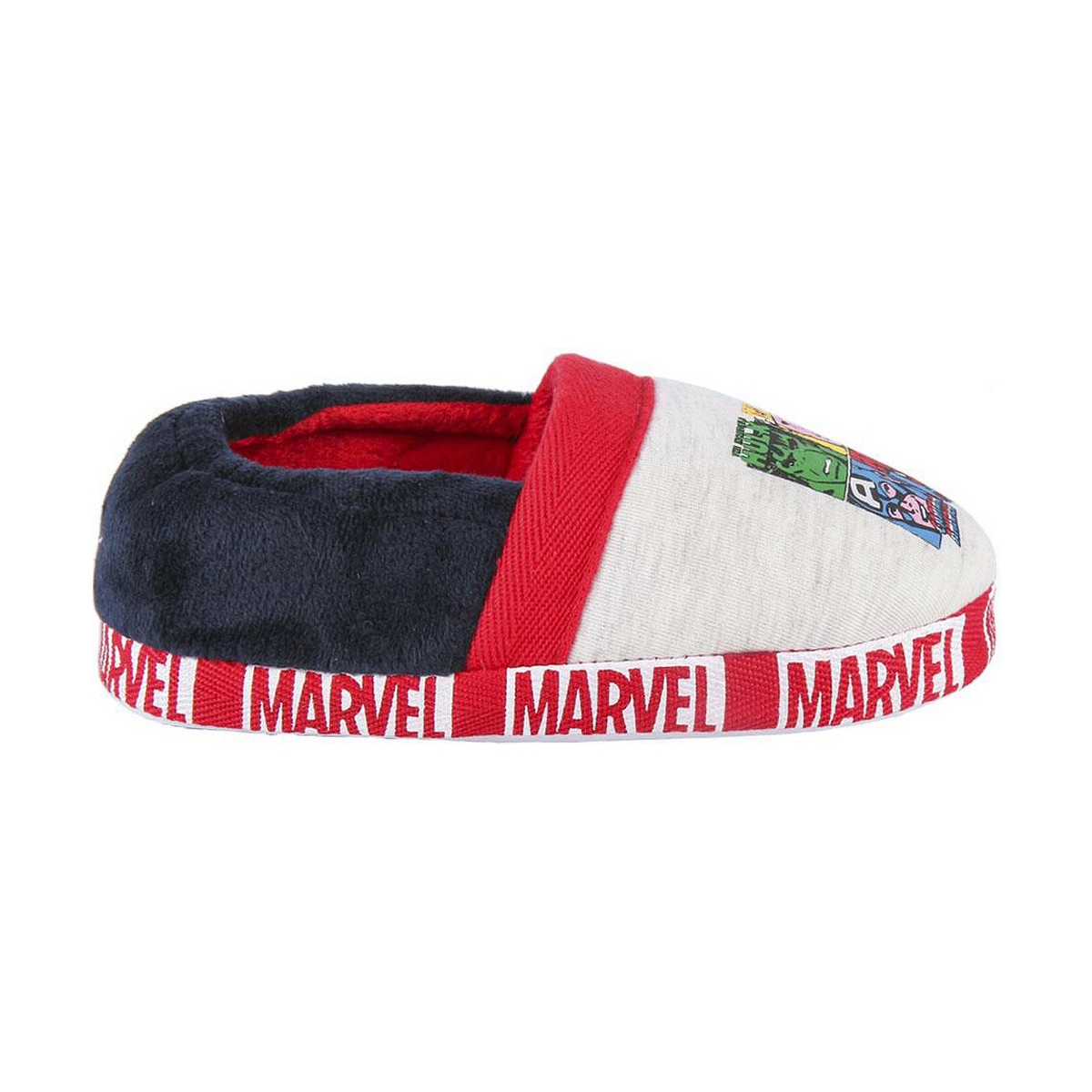 Hustofflor The Avengers Ljusgrå - 9