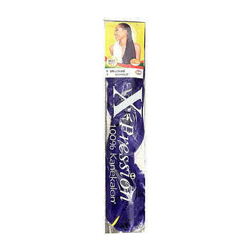 Hair extensions X-Pression   Purpur